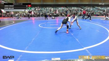 82 lbs 5th Place - Anika Grady, Nevada Elite vs Esme Miller, Illinois Valley Youth Wrestling