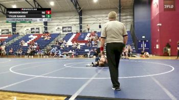 True 2nd 125 lbs 1st Place Match - Tyler Ramos, Truett-McConnell (Ga.) vs Brandon Didat, Pikeville