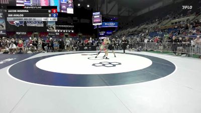 138 lbs Champ. Rd Of 16 - Jacob Inserra, NJ vs Ian Avalos, ID