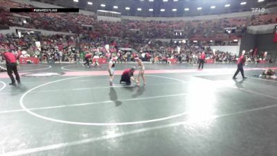 105+ Round 1 - Alaina Carter, Brown Deer Jr Falcons Wrestling Club vs Anarchy Palmer, Menomonie