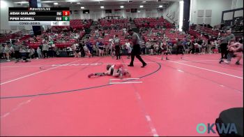 195 lbs Rr Rnd 4 - Dakarai Melcher, Slyfox Wrestling Academy vs Kayden Swanson, Barnsdall Youth Wrestling