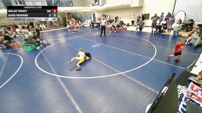 50-54 lbs Round 3 - Oaks Howard, 3A Emery vs Nolan Tingey, Champions Wrestling Club
