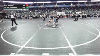 66 lbs Quarterfinal - Seth Barratt, Rogersville WC vs Colson Andersen, Hammerin Hawks WC