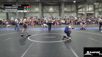 165 lbs Champ. Round 1 - Coleman Garrett, Leavenworth vs Giovanni Becker, Chapman