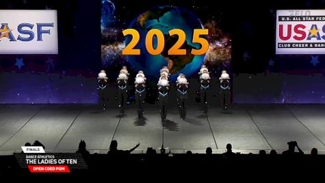 Dance Athletics - The Ladies Of Ten [2025 Open Coed Pom Finals] 2025 The Dance Worlds