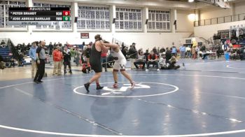 285 lbs 5th Place - Peter Brandt, New Canaan vs Jose Abreau Barillas, Fairfield Warde