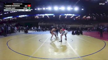 190 lbs Cons. Round 5 - Holden Hart, Conroe The Woodlands vs Landon Dickerson, New Smyrna Beach Sr H S