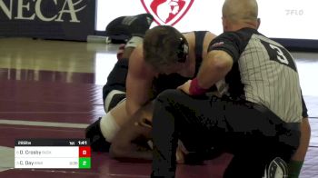 285 lbs Quarterfinal - Dorian Crosby, Bucknell vs Cory Day, Binghamton