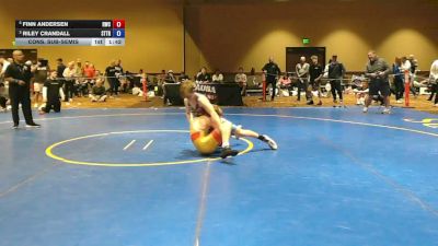 113 lbs Cons. Sub-semis - Finn Andersen, Ruthless Wrestling Club vs Riley Crandall, Steller Trained