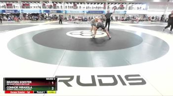 189 lbs Round 3 - Connor Mirasola, Askren Wrestling Academy vs Brayden Koester, Big Game Wrestling Club