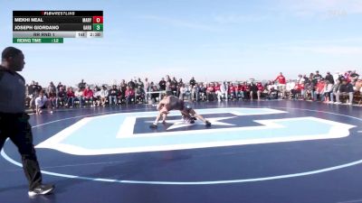157 lbs Rr Rnd 1 - Mekhi Neal, Maryland vs Joseph Giordano, Gardner-Webb