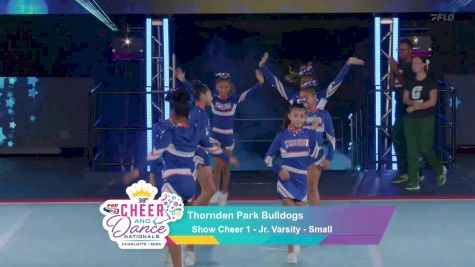 Thornden Park Bulldogs [2025 Show Cheer 1 - Jr. Varsity - Small] 2025 Pop Warner National Cheer & Dance Championship