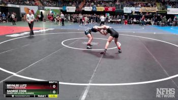 126G Semifinal - Saoirse Cook, Homer High School Mariners vs Brynlee Lutz, Wasilla High School