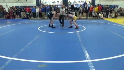 116 lbs Quarterfinal - Austin Ritchey, Bellwood vs Mason Purvis, Seneca Valley