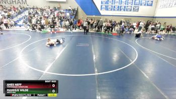 115 lbs Champ. Round 1 - Ames Neff, Timpanogos Wrestling vs Maximus Wilde, Westlake