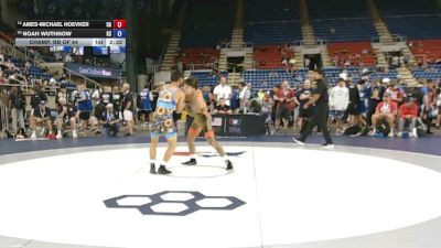 138 lbs Champ. Rd Of 64 - Ames-Michael Hoevker, California vs Noah Wuthnow, Kansas
