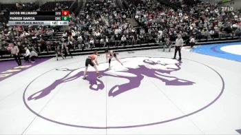 6A 138 lbs 3rd Place Match - Parker Garcia, Corner Canyon vs Jacob Millward, Skyridge