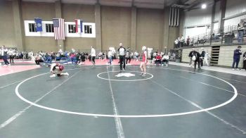 115 lbs Champ. Round 2 - Kaydence Seigler, Thompson vs Lillie Morningstar, Jackson
