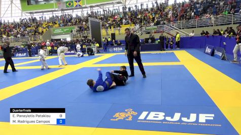 Emmanouil Panayiotis Patakioutis vs Mateus Rodrigues Campos 2025 Kids Brasilieros