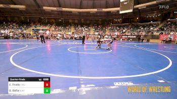 64 lbs Quarterfinal - Evan Thiele, CVBJJ vs Brody Bafia, Huntingdon Youth Wrestling