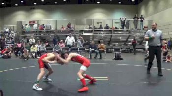 85 lbs Champ. Round 2 - Bryson Streeter, Cedar Springs vs Nathanial Sanders, Red Cobra Wrestling Academy