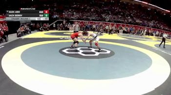D2-157 lbs Champ. Round 1 - Jack Berry, Franklin vs Alex Ash, Chardon