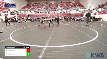 67 lbs Quarterfinal - Walker Diaz, Shelton Wrestling Academy vs Mikael Maine, Lexington Wrestling Club