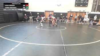 138 lbs Consi Of 4 - Noah Benson, South Windsor vs James Westrick, Ridgefield