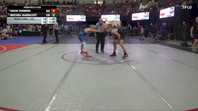 170 lbs Champ. Round 1 - Mitchel Wainscott, Powell Wrestling Club vs Gavin Tanberg, Minot High School