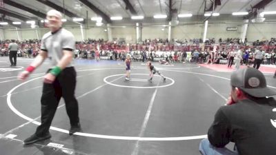 40 lbs Semifinal - Phoenix Benavides, No Team vs Janiyah Garcia, Aztec