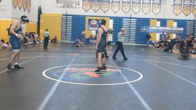 215 lbs Quarterfinals (8 Team) - Daniel Perez, Mater Lakes Academy vs Damian Lago, True North