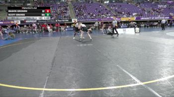 174 lbs Quarterfinals (8 Team) - Scott Graves, University Of Dubuque vs Mason Grodzki, RIT