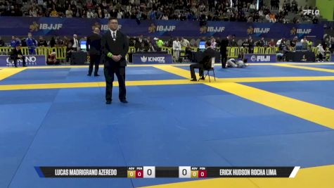 Erick Hudson Rocha Lima vs Lucas Madrigrano Azeredo 2025 European Jiu-Jitsu IBJJF Championship