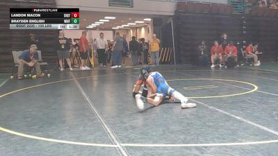106 lbs Consi Of 8 #2 - Landon Macon, Chester vs Brayden English, Whitmire