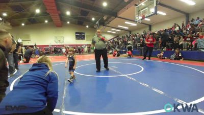 35 lbs Consolation - Hadley King, Bartlesville Wrestling Club vs Asher Gregory, Tulsa Blue T Panthers