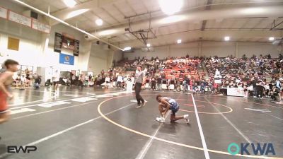 92-98 lbs Round Of 16 - Titan Whitaker, Sperry Wrestling Club vs Keshawn King, Pittbull