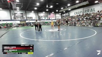 130 lbs 3rd Place Match - Abigail Curtis, Temecula Valley vs Azul Jaramillo, Murrieta Mesa