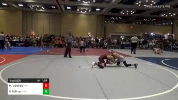 Match - Matthew Valencia, Ironwood High School vs Saul Salinas, Freedom Wrestling Academy