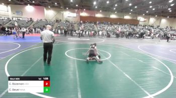 81 lbs Quarterfinal - Cole Bozeman, Lodi WC vs Carson Beyer, Nevada Elite