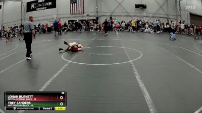 48 lbs Semis (4 Team) - Jonah Burkett, Revival Uprising Black vs Trey Sanders, Mat Assassins Black