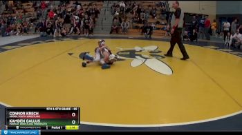 65 lbs Semifinal - Kamden Gallus, Pursuit Wrestling Minnesota vs Connor Krech, Anoka Youth Wrestling