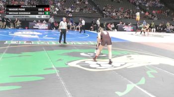 Quarterfinal - Maggie Fiene, Conestoga vs Beckah Gossman, Fort Calhoun