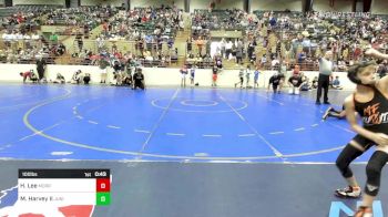 100 lbs Semifinal - Hudson Lee, Morris Fitness Wrestling Club vs Mario Harvey II, Junior MatDogs Wrestling