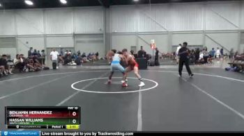 138 lbs Quarterfinals (8 Team) - Benjamin Hernandez, California vs Hassan Williams, South Carolina