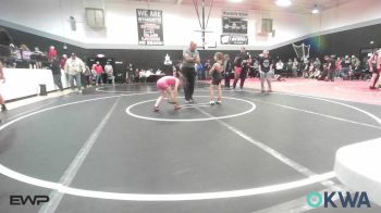 61 lbs Rr Rnd 1 - Jolene Chuculate, HURRICANE WRESTLING ACADEMY vs Danica Budzinski, Grove Takedown Club