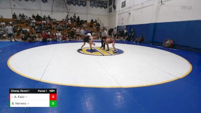 126 lbs Champ. Round 1 - Ahmad Faizi, NorCal Takedown vs Brakstyn Herrera, Sierra Pacific