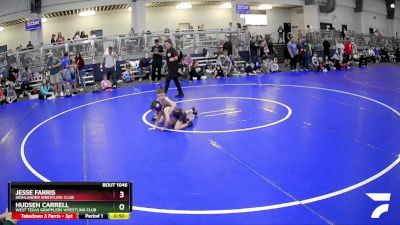 50 lbs Cons. Round 1 - Hudsen Carrell, West Texas Grapplers Wrestling Club vs Jesse Farris, Highlander Wrestling Club