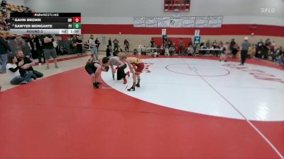 72-75 lbs Round 3 - Gavin Brown, Brush WC vs Sawyer Morgante, Platte Valley