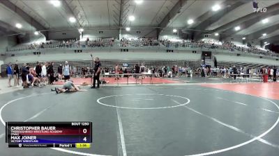 165 lbs Cons. Round 3 - Christopher Bauer, Thoroughbred Wrestling Academy (TWA) vs Max Joiner, Victory Wrestling