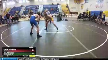 138 lbs Round 2 (8 Team) - Gil Torres, Cypress Bay vs Jack Pittman, Alpha WC